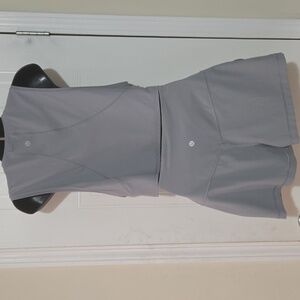 Nwot Lululemon Align Classic Short & Muscle Love Tank Rhino Grey